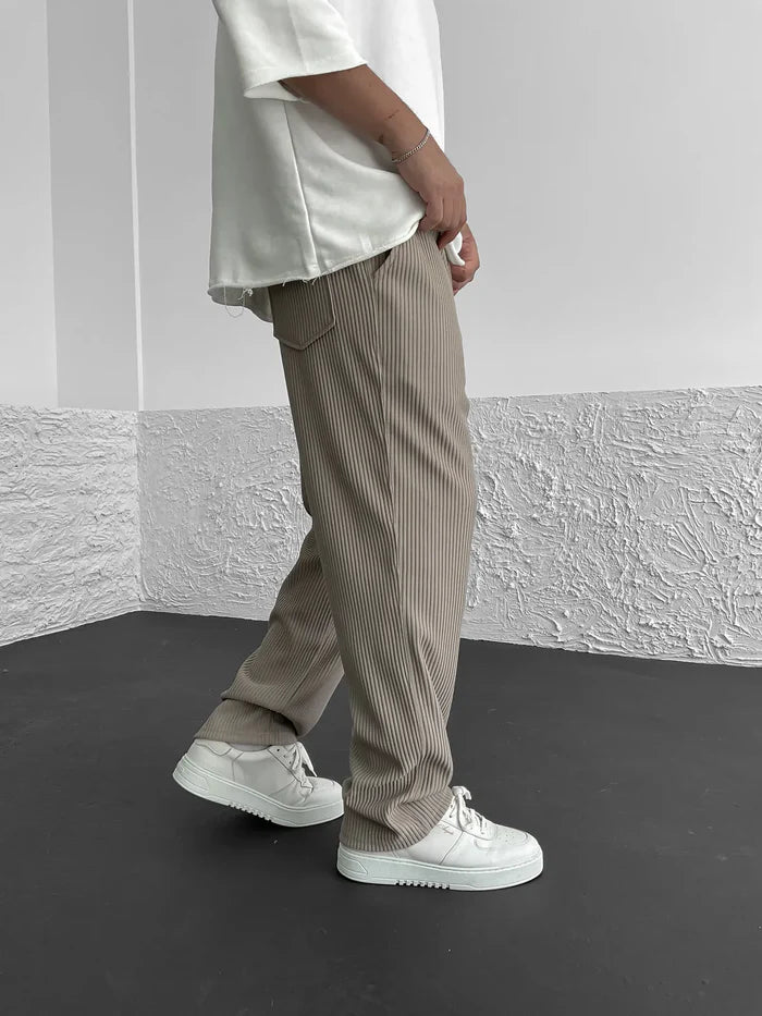 RIBBED PANTS