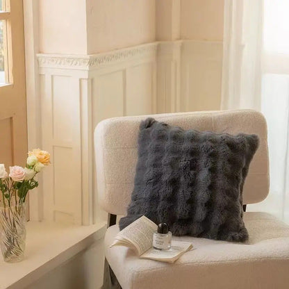 Luxury Rabbit Faux Fur Throw