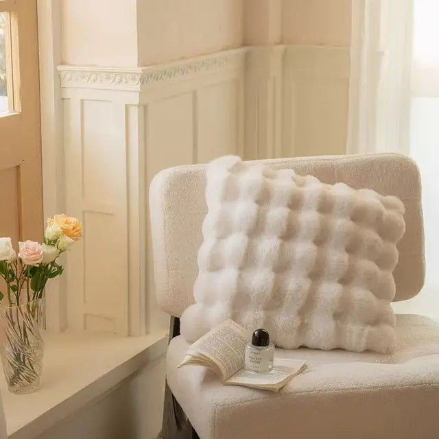 Luxury Rabbit Faux Fur Throw
