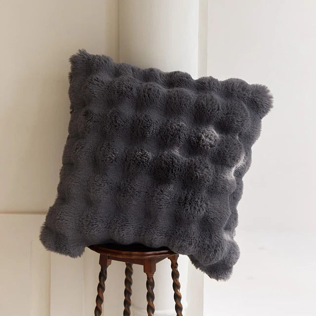 Luxury Rabbit Faux Fur Throw