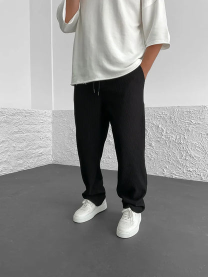 RIBBED PANTS