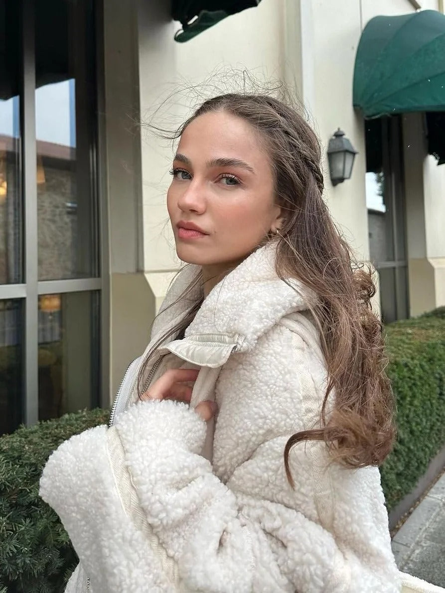 Women Teddy Fleece Jacket