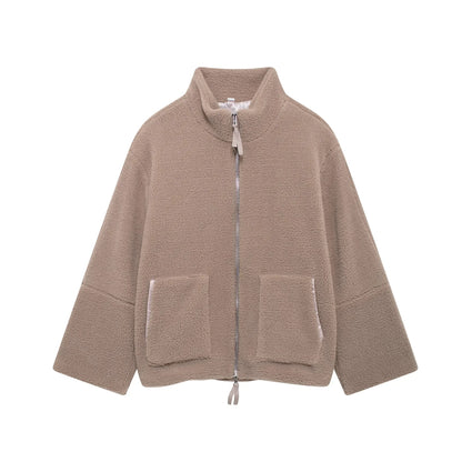 Women Teddy Fleece Jacket