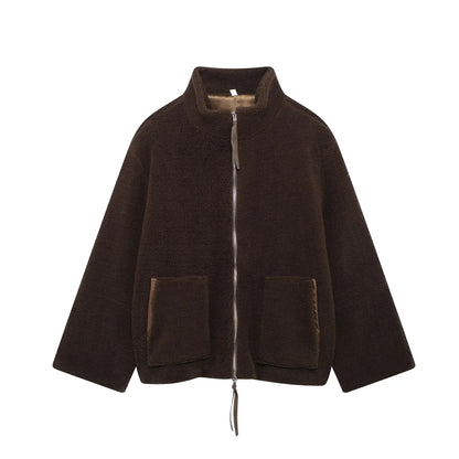 Women Teddy Fleece Jacket